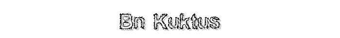 BN Kuktus font